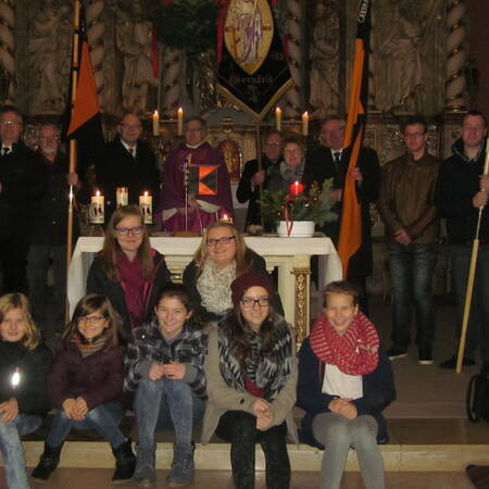 Gottesdienst zum Kolpinggedenktag 2015 in Obernfeld